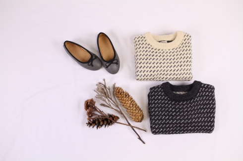 jacquard knit ジャガードニット